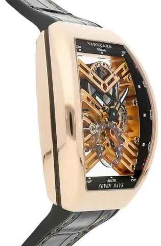 Franck Muller Vanguard V 45 S6 SQT 5N NR 53mm Rose gold Skeletonized 2