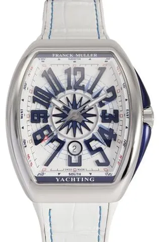 Franck Muller Vanguard V45SCDTYACHTINGACBL 53.5mm Stainless steel White