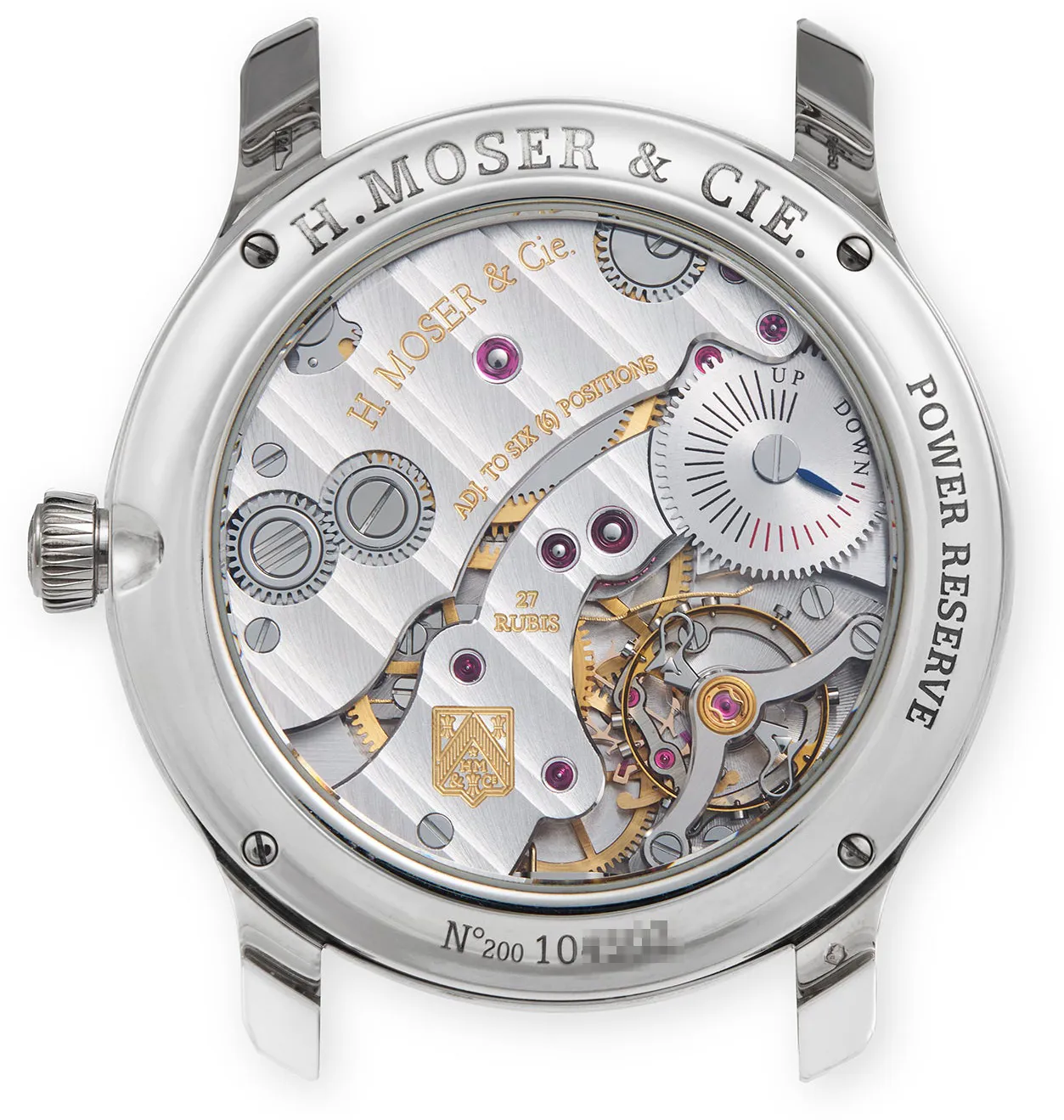 H. Moser & Cie. Mayu 325.503-10 39mm Palladium Fume 3