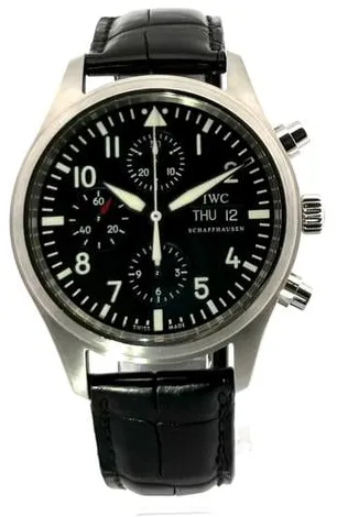 IWC Pilot IW371701 42mm Stainless steel Black