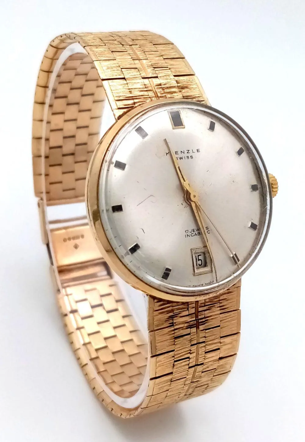 Kienzle 32mm Yellow gold Silver 3