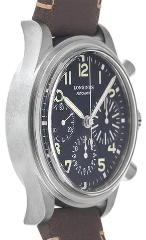 Longines Heritage L2.816.4.53.2 41mm Stainless steel Black 4