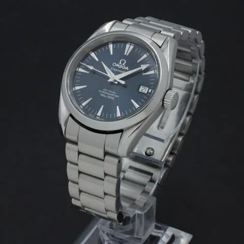 Omega Aqua Terra 2504.80 36mm Stainless steel Blue 2