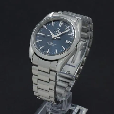 Omega Aqua Terra 2504.80 36mm Stainless steel Blue 4