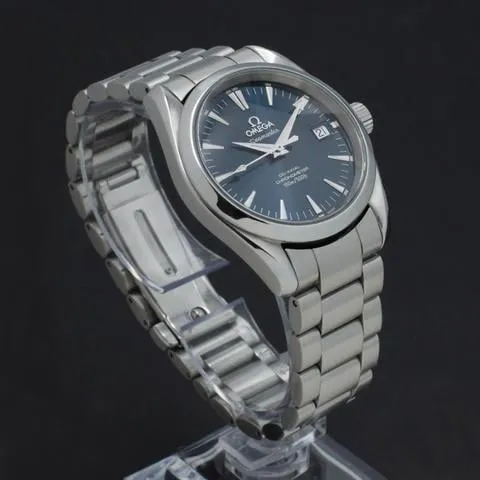 Omega Aqua Terra 2504.80 36mm Stainless steel Blue 5