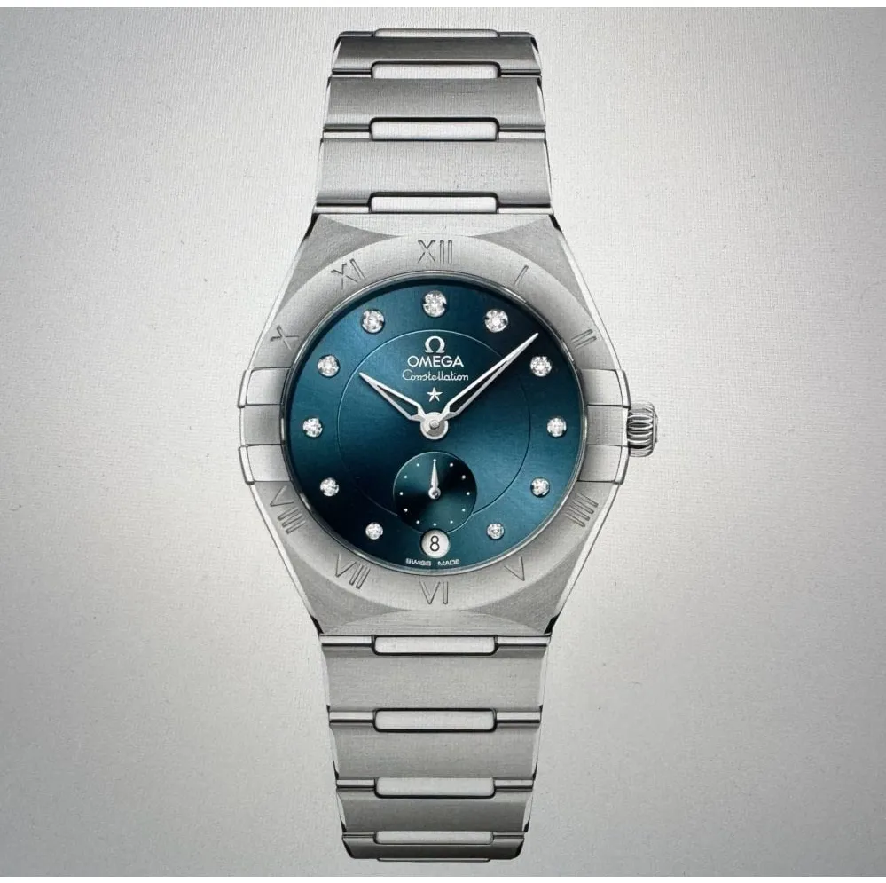 Omega Constellation 131.10.34.20.53.001 34mm Stainless steel Blue