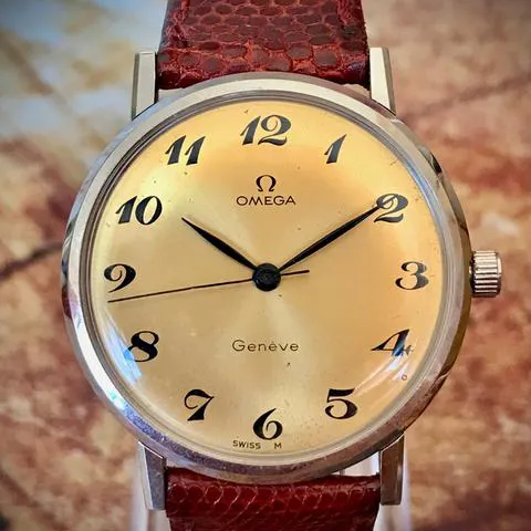 Omega Genève 131.019 34mm Stainless steel Gold