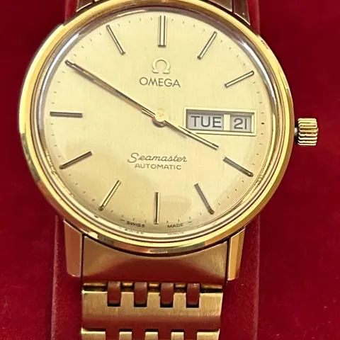 Omega Seamaster 166.0209 35mm Yellow gold Gold 3