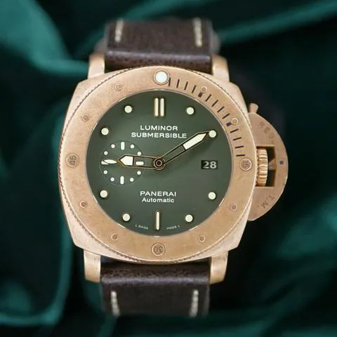 Panerai Luminor Submersible PAM 00382 47mm Bronze Green