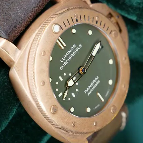 Panerai Luminor Submersible PAM 00382 47mm Bronze Green 7