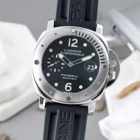 Panerai Submersible PAM 00024 44mm Stainless steel Black