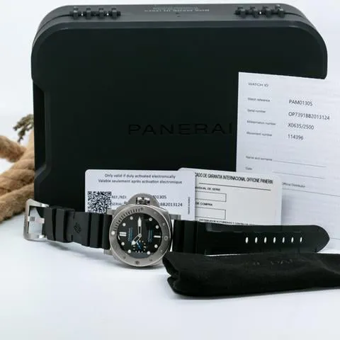 Panerai Submersible PAM 01305 47mm Titanium Black 1