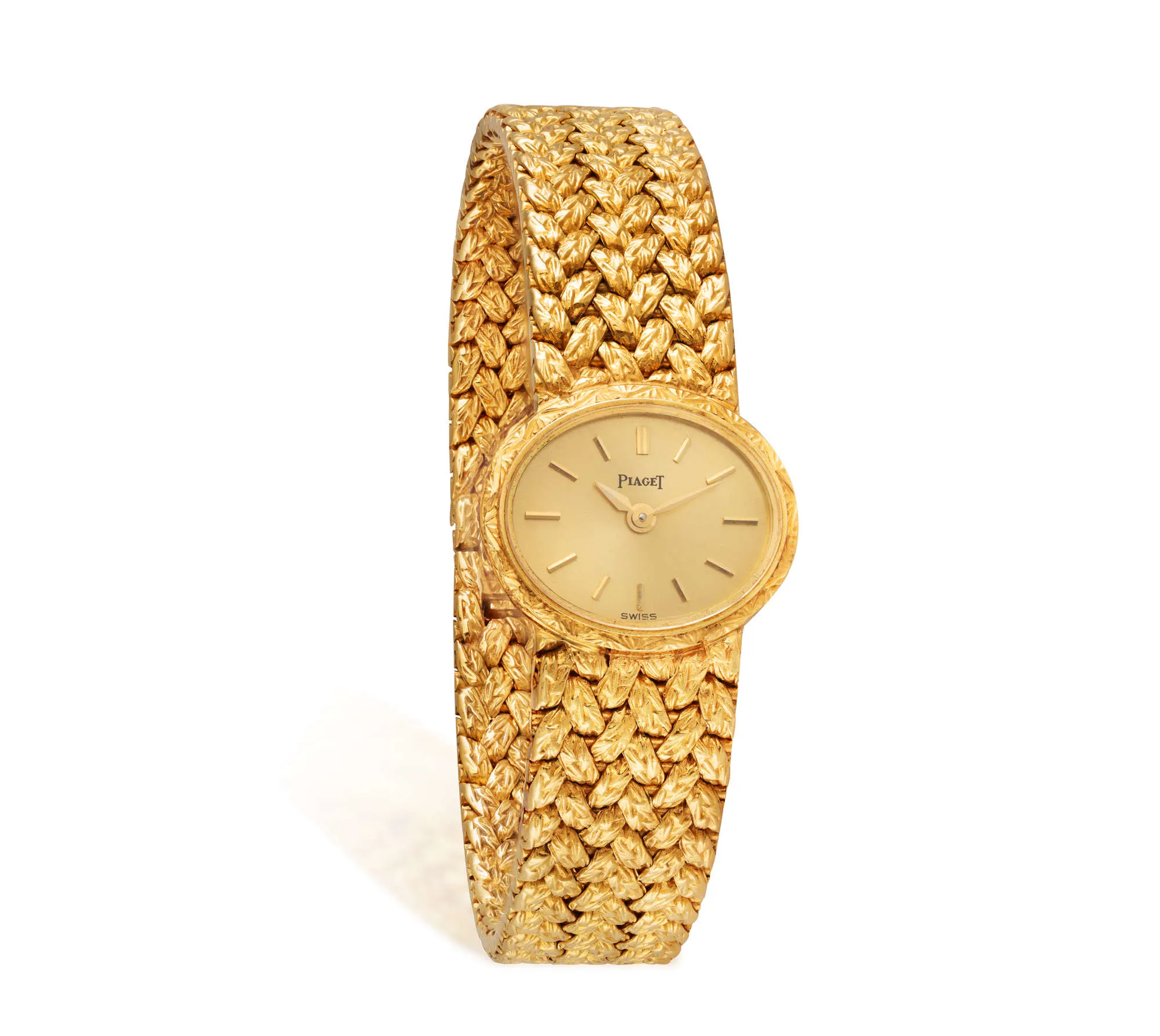 Piaget 18mm 18k yellow gold Champagne