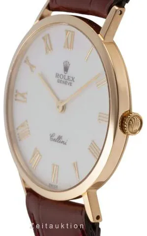 Rolex Cellini 4112 32mm Yellow gold White 3