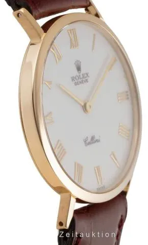 Rolex Cellini 4112 32mm Yellow gold White 4