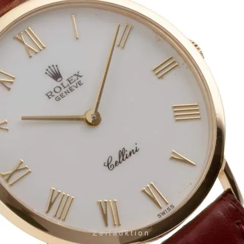 Rolex Cellini 4112 32mm Yellow gold White 9