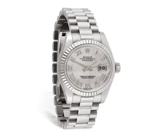 Rolex Datejust 18k white gold