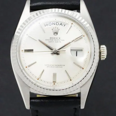 Rolex Day-Date 36 1803 36mm White gold Silver