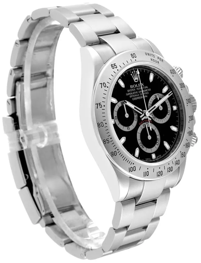 Rolex Daytona 116520-0015 40mm Stainless steel Black 2