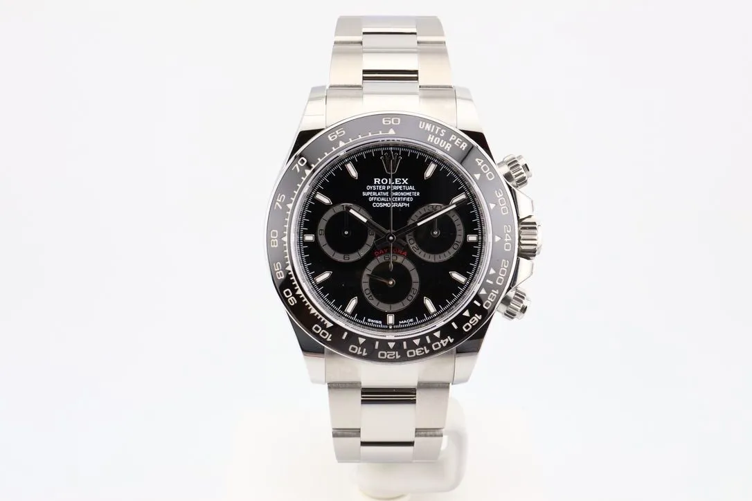 Rolex Daytona 126500LN 40mm Stainless steel Black