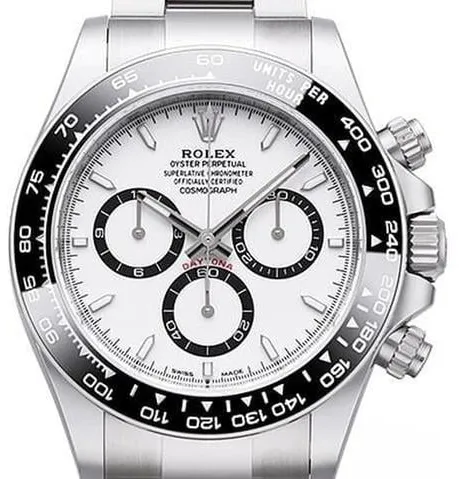 Rolex Daytona 126500LN 40mm Stainless steel White