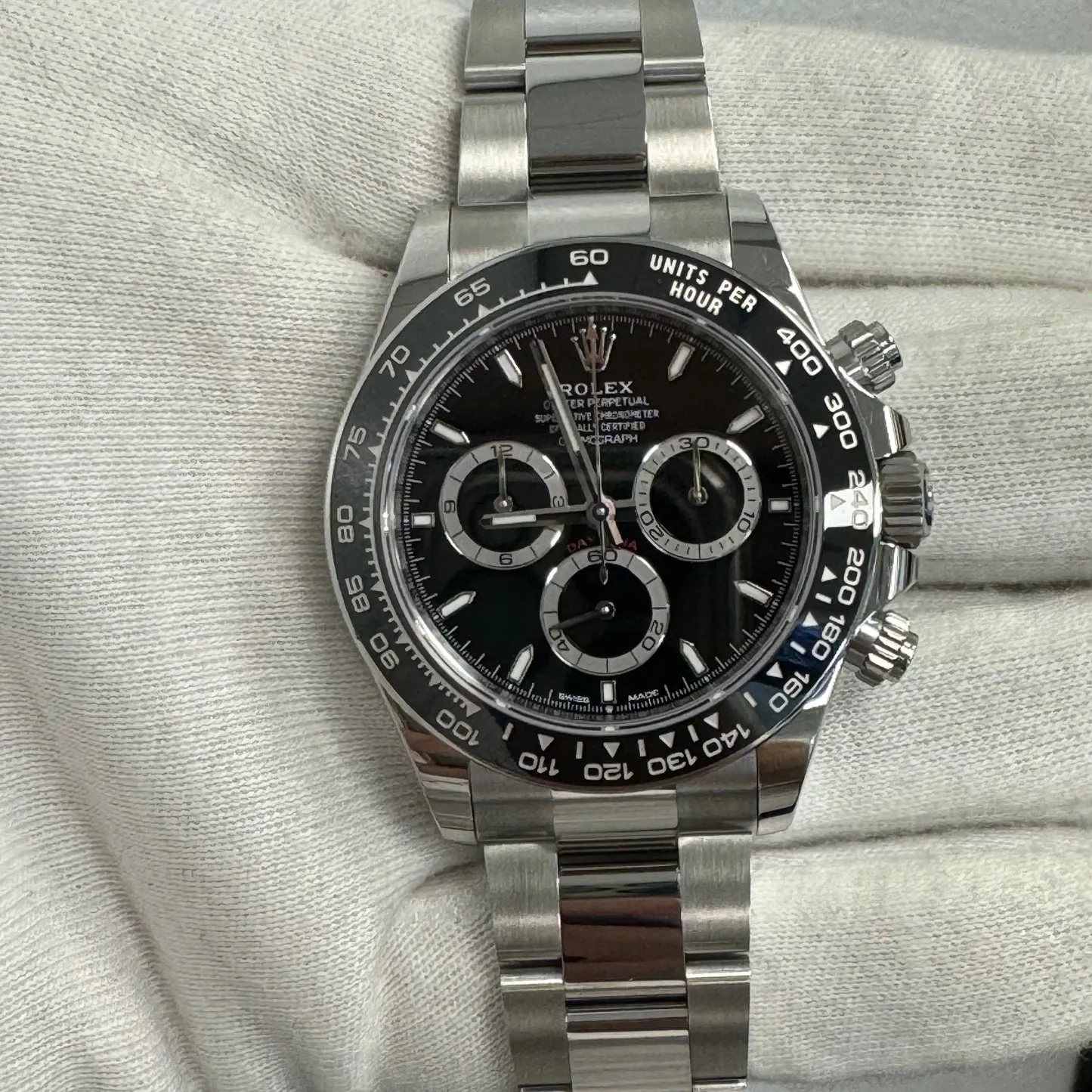 Rolex Daytona 126500LN 40mm Stainless steel Black 1