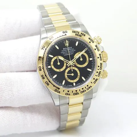 Rolex Daytona 126503 40mm Yellow gold and Stainless steel Black