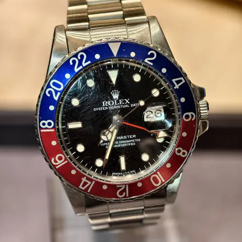 Rolex GMT-Master 16750 40mm Stainless steel Black