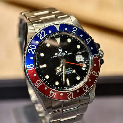 Rolex GMT-Master 16750 40mm Stainless steel Black 1