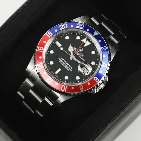 Rolex GMT-Master II 16710 40mm Stainless steel Black 6