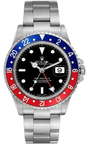 Rolex GMT-Master II 16710 40mm Stainless steel Black