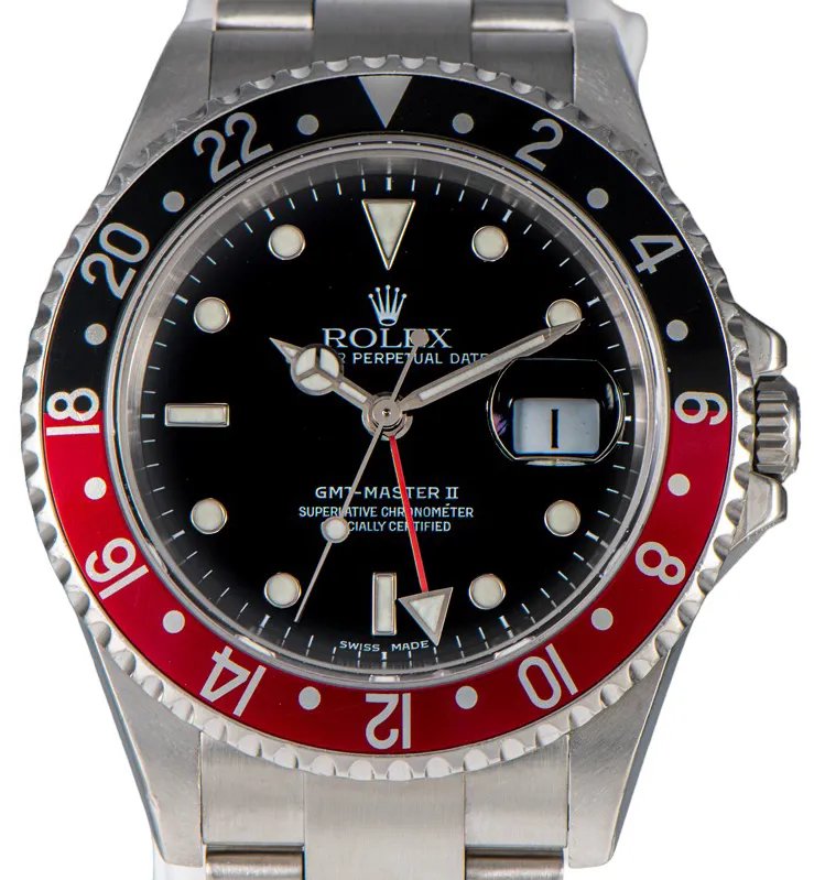 Rolex GMT-Master II 16710 40mm Stainless steel Black