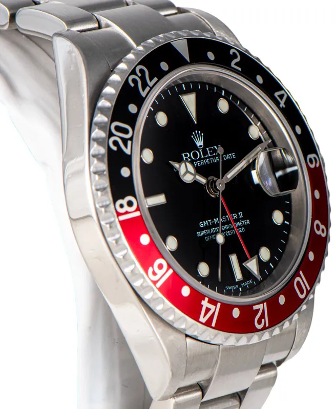 Rolex GMT-Master II 16710 40mm Stainless steel Black 2