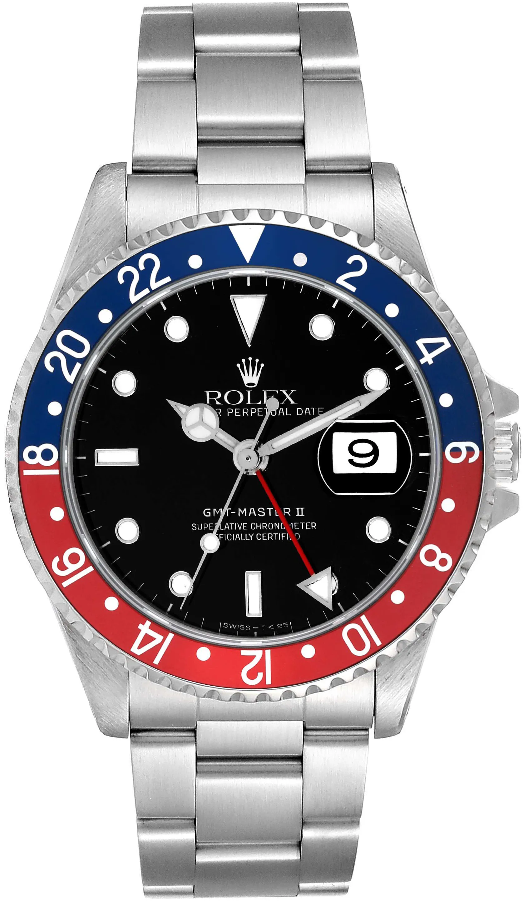 Rolex GMT-Master II 16710 40mm Stainless steel Black