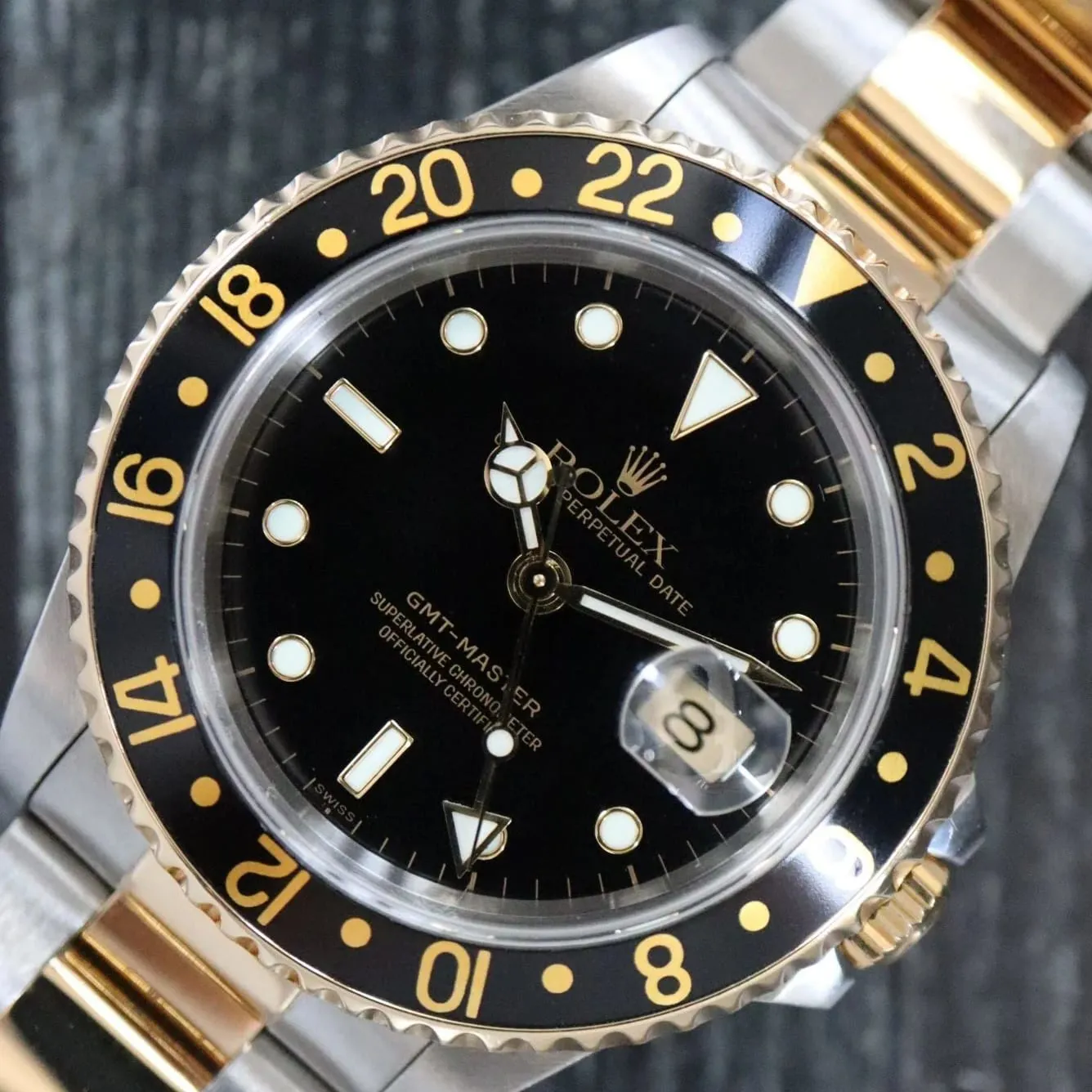 Rolex GMT-Master II 16713 40mm Stainless steel Black