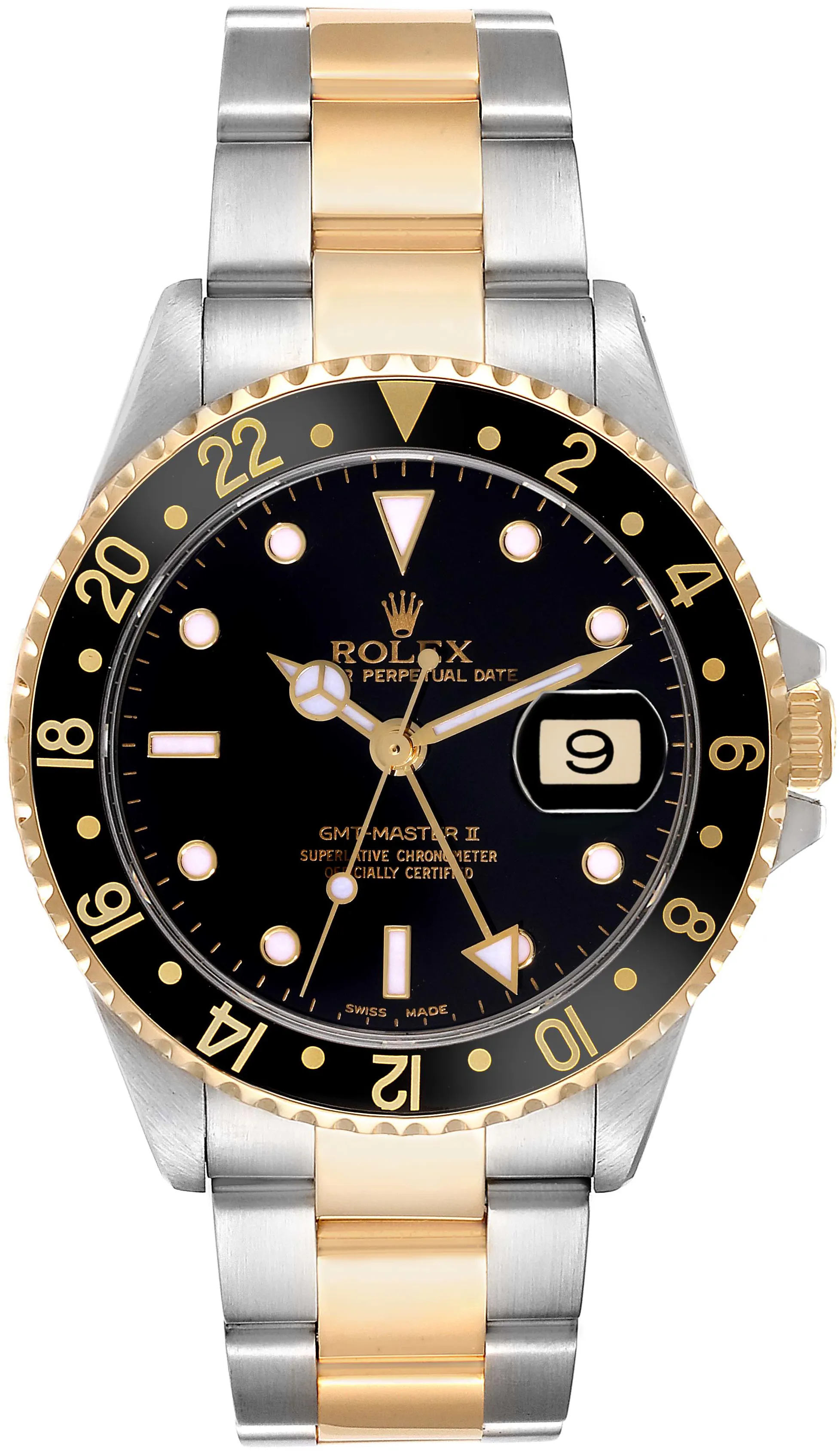 Rolex GMT-Master II 16713 40mm Stainless steel Black