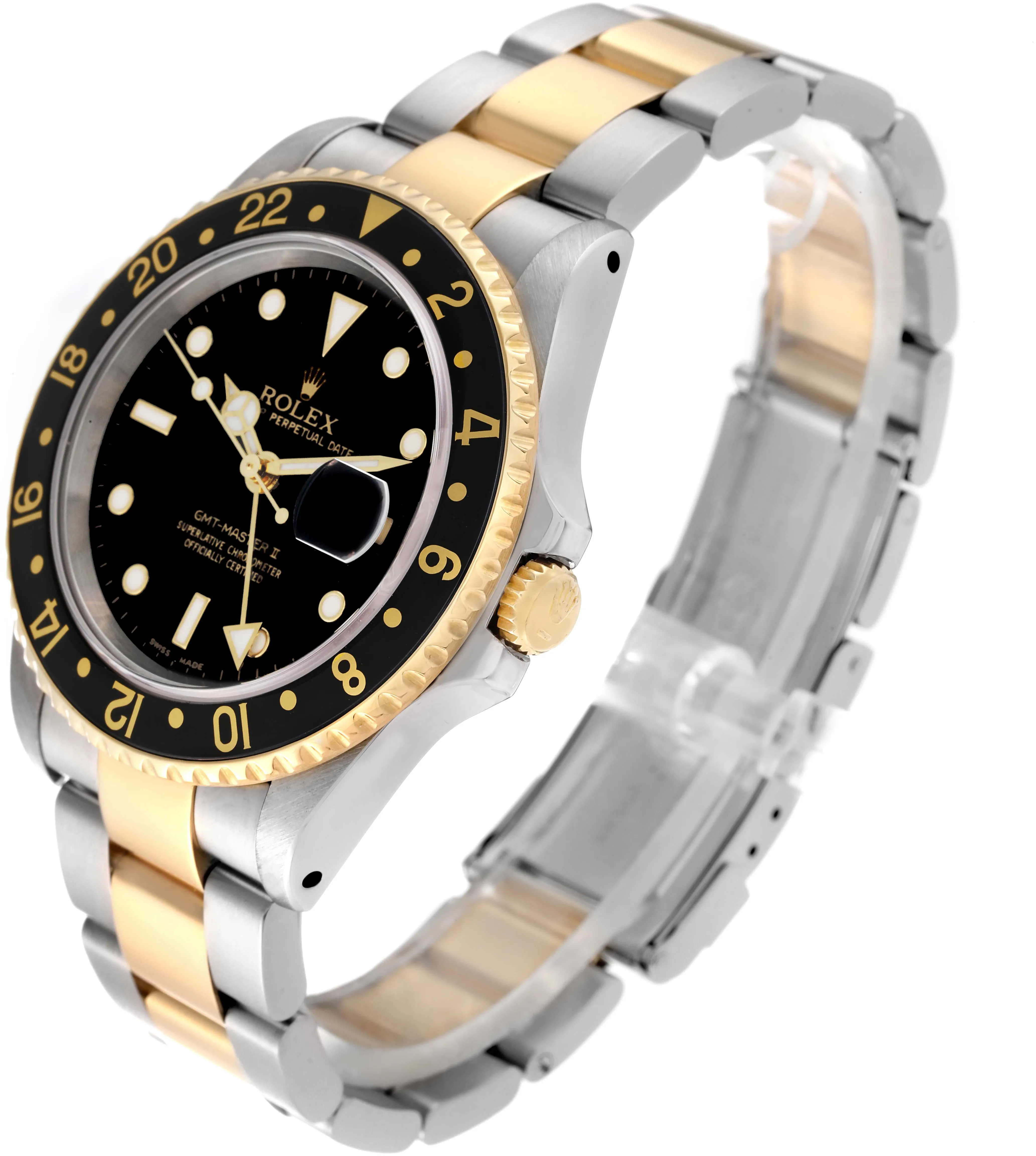 Rolex GMT-Master II 16713 40mm Stainless steel Black 4