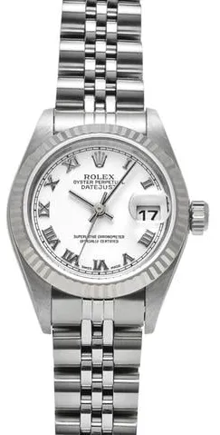 Rolex Lady-Datejust 79174 26mm Stainless steel White