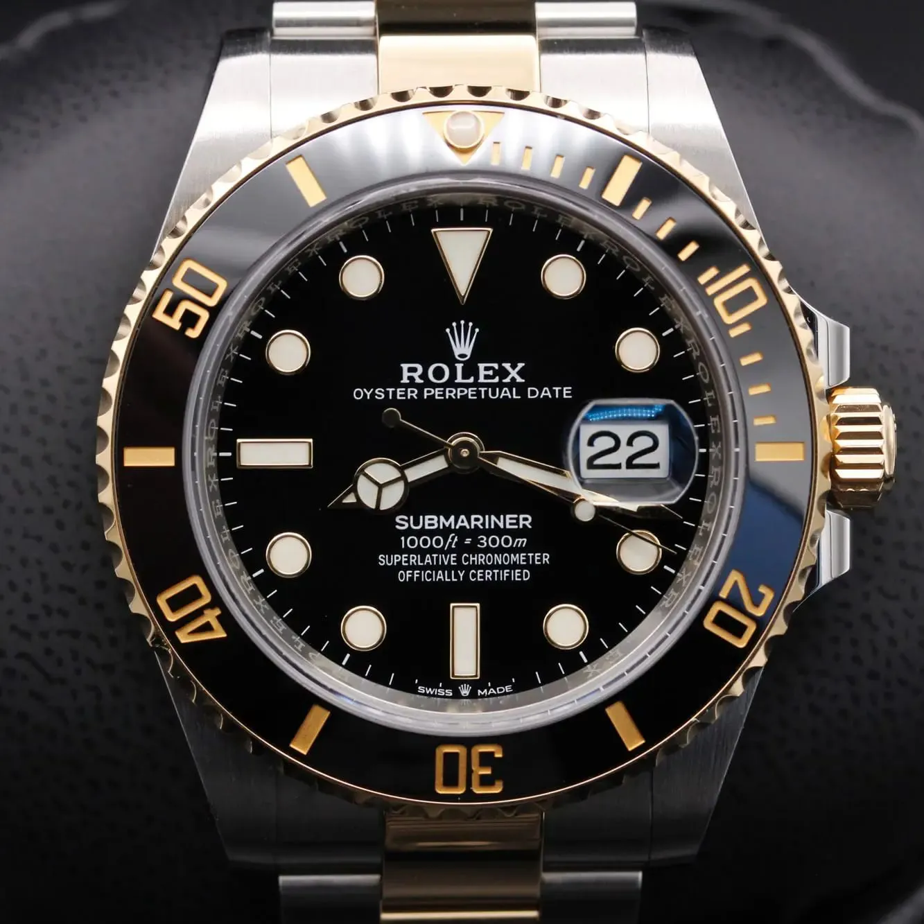 Rolex Submariner 126613LN-0002 41mm Yellow gold and Oystersteel Black