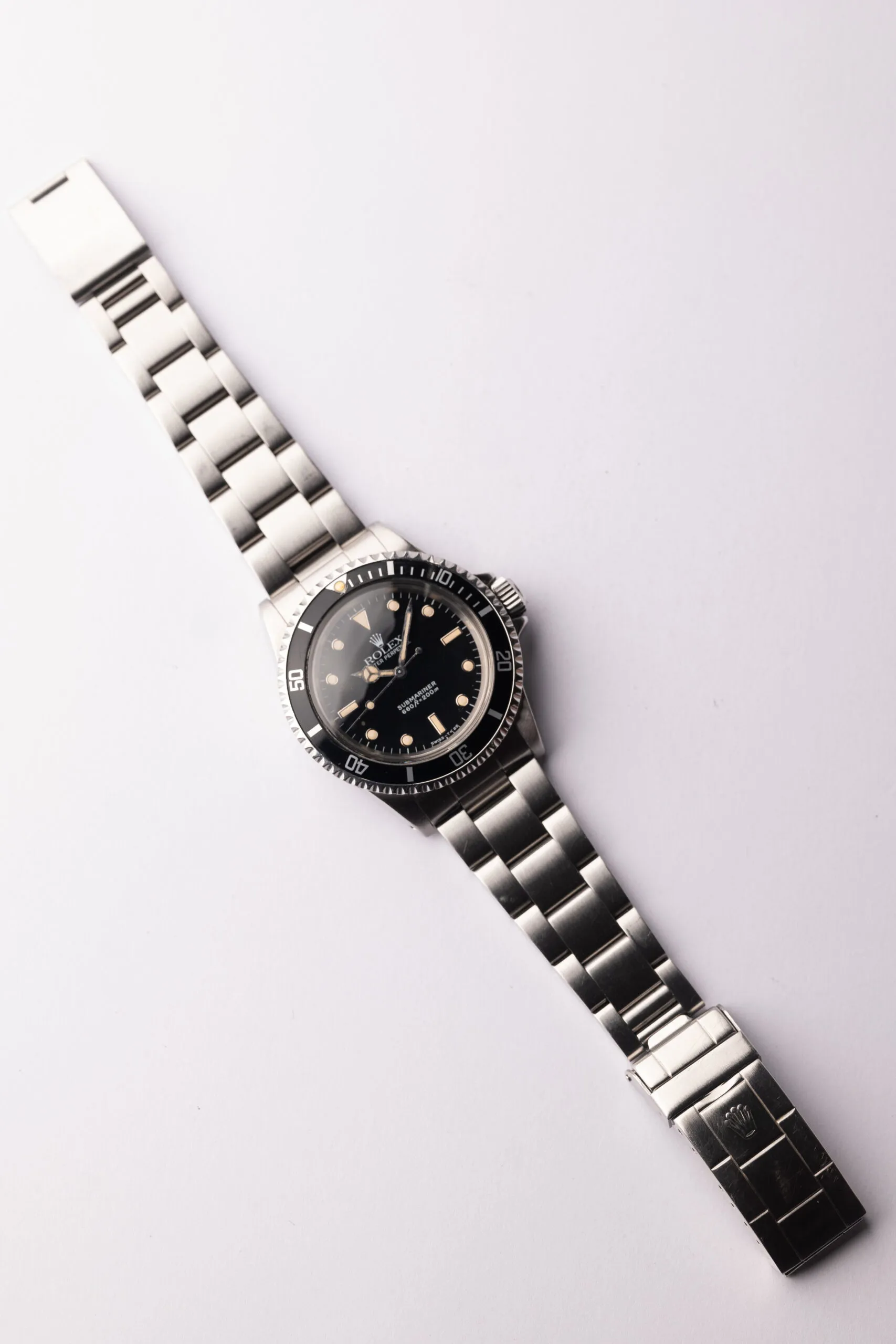 Rolex Submariner 5513 4mm White gold White 1