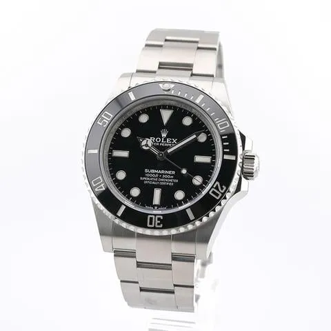 Rolex Submariner (No Date) 41 124060 41mm Stainless steel Black 1