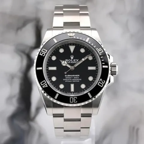 Rolex Submariner (No Date) 41 124060 41mm Stainless steel Black 2