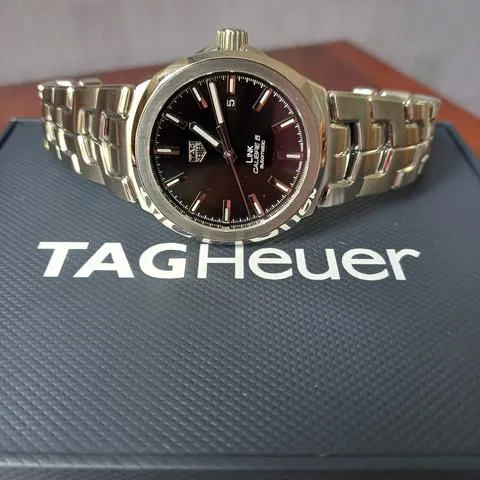 TAG Heuer Link Calibre 5 WBC2110.BA0603 41mm Stainless steel Black