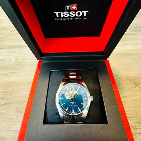 Tissot Gentleman T127.407.11.041.01 40mm Stainless steel Blue