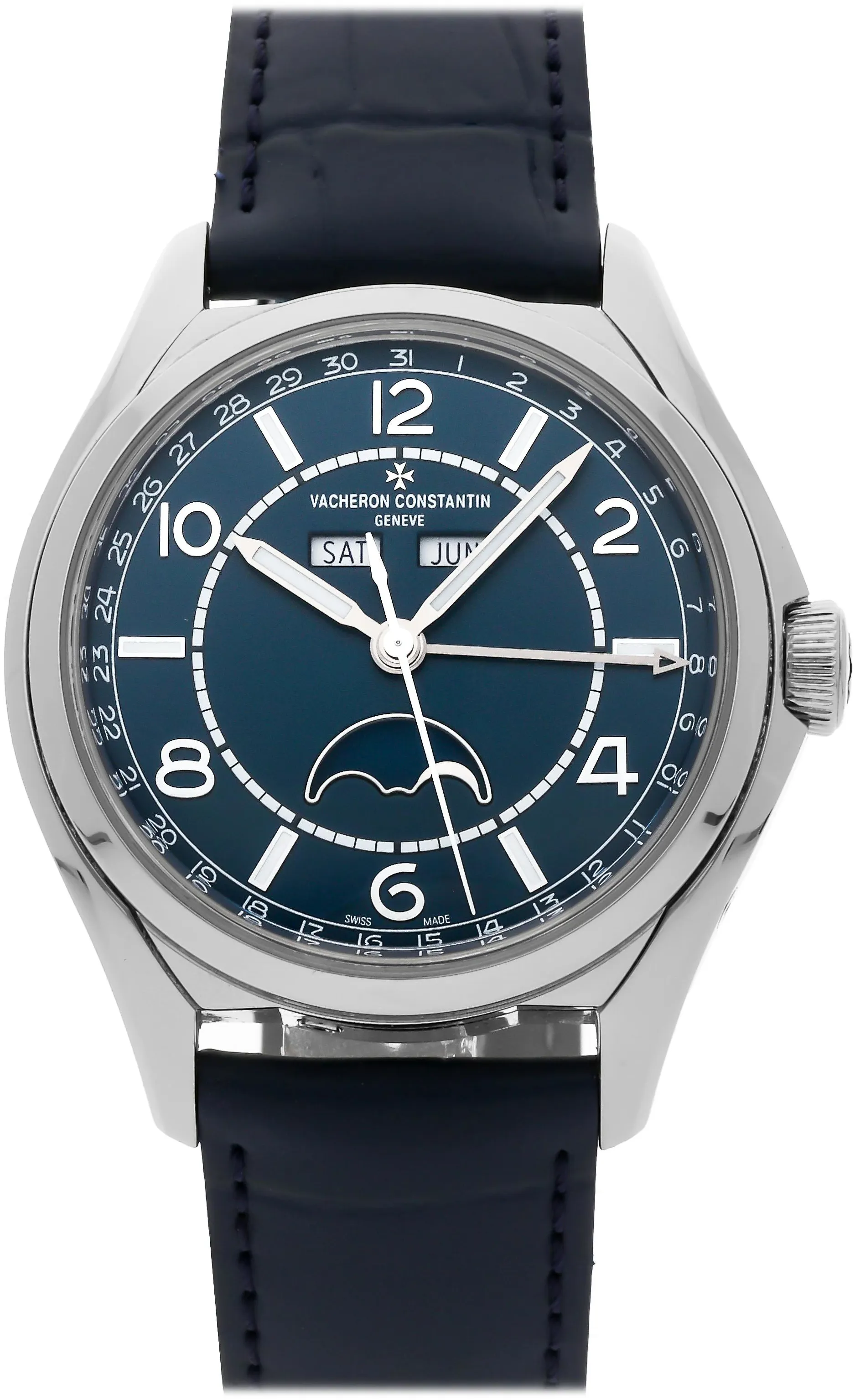 Vacheron Constantin Fiftysix 4000E/000A-B548 40mm Stainless steel Blue