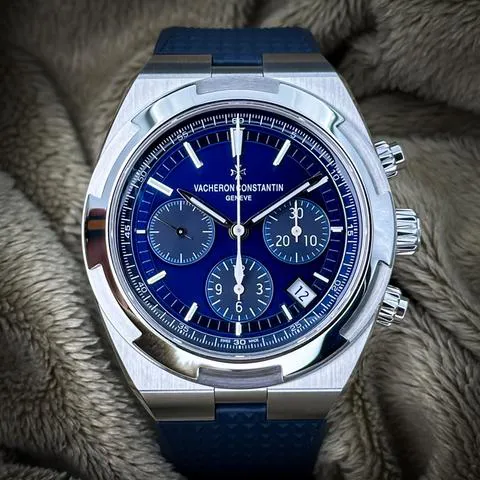 Vacheron Constantin Overseas Chronograph 5500V/110A-B148 42.5mm Stainless steel Blue