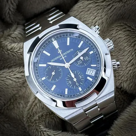 Vacheron Constantin Overseas Chronograph 5500V/110A-B148 42.5mm Stainless steel Blue 1