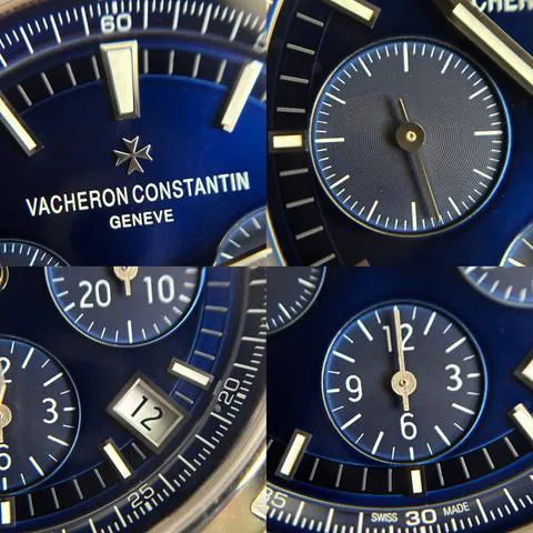 Vacheron Constantin Overseas Chronograph 5500V/110A-B148 42.5mm Stainless steel Blue 5