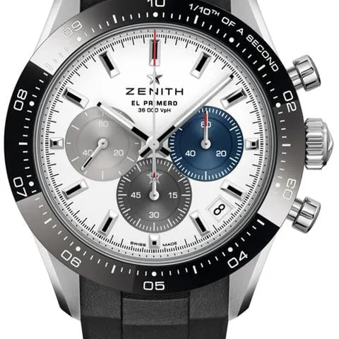 Zenith Chronomaster Sport 03.3100.3600/69.R951 41mm Stainless steel White