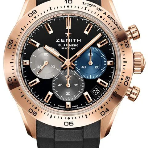 Zenith Chronomaster Sport 18.3101.3600/21.R951 41mm Rose gold Black